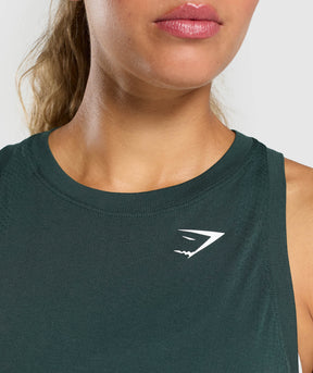Gymshark Vital Light Tank - Woodland Green Marl
