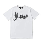 Vlone Pop Smoke Angel Tshirt White