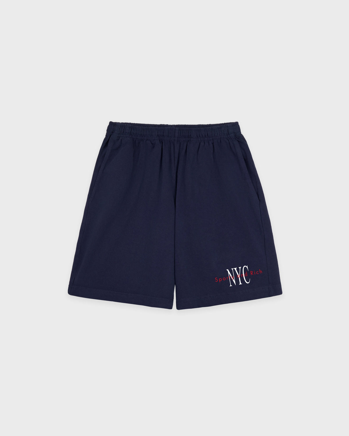 NY Minute Gym Short - Navy/White