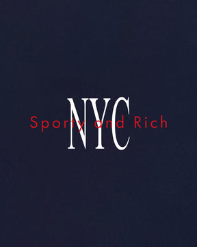 NY Minute Gym Short - Navy/White