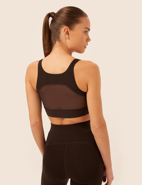 Mesh Sports Bra