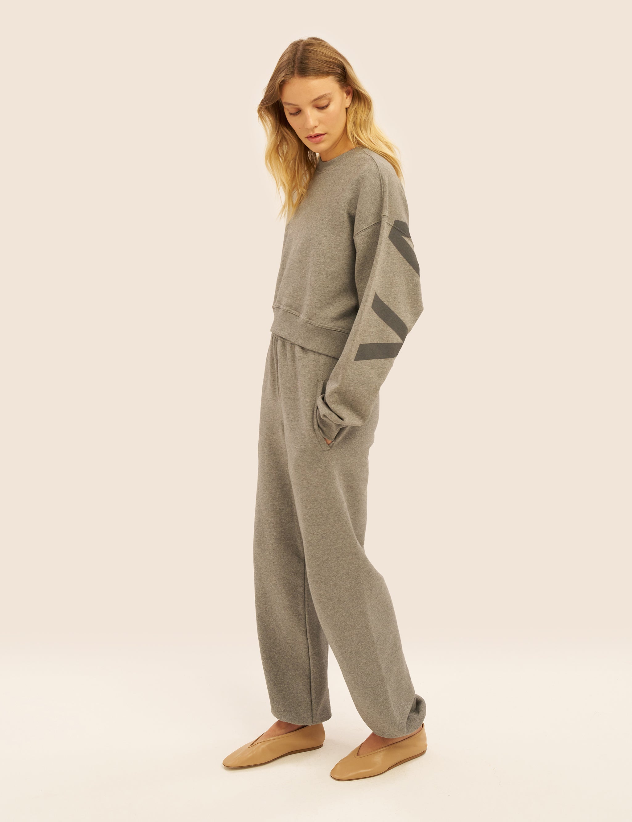 Cropped Logo Sweatshirt