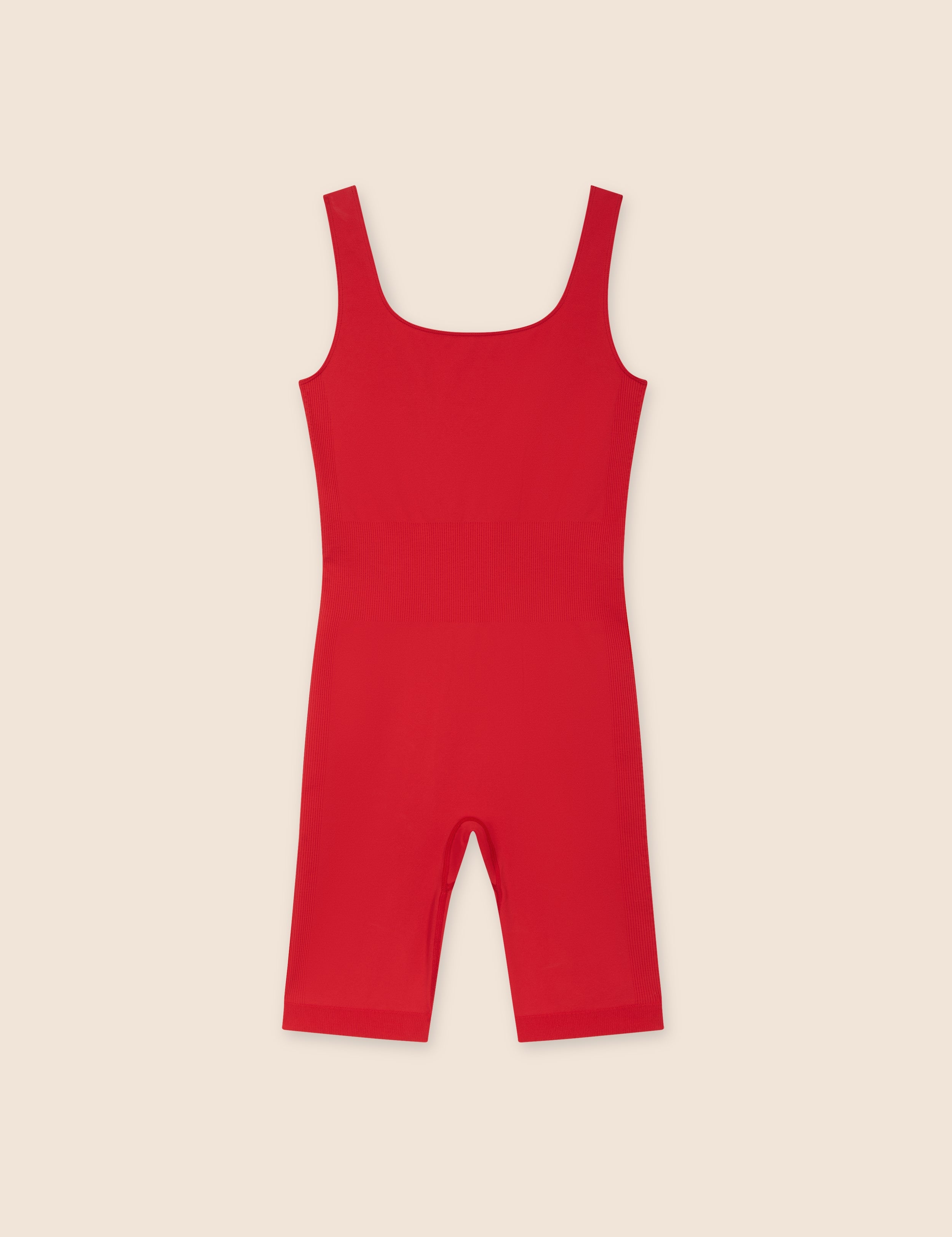 Seamless Knit Short Unitard