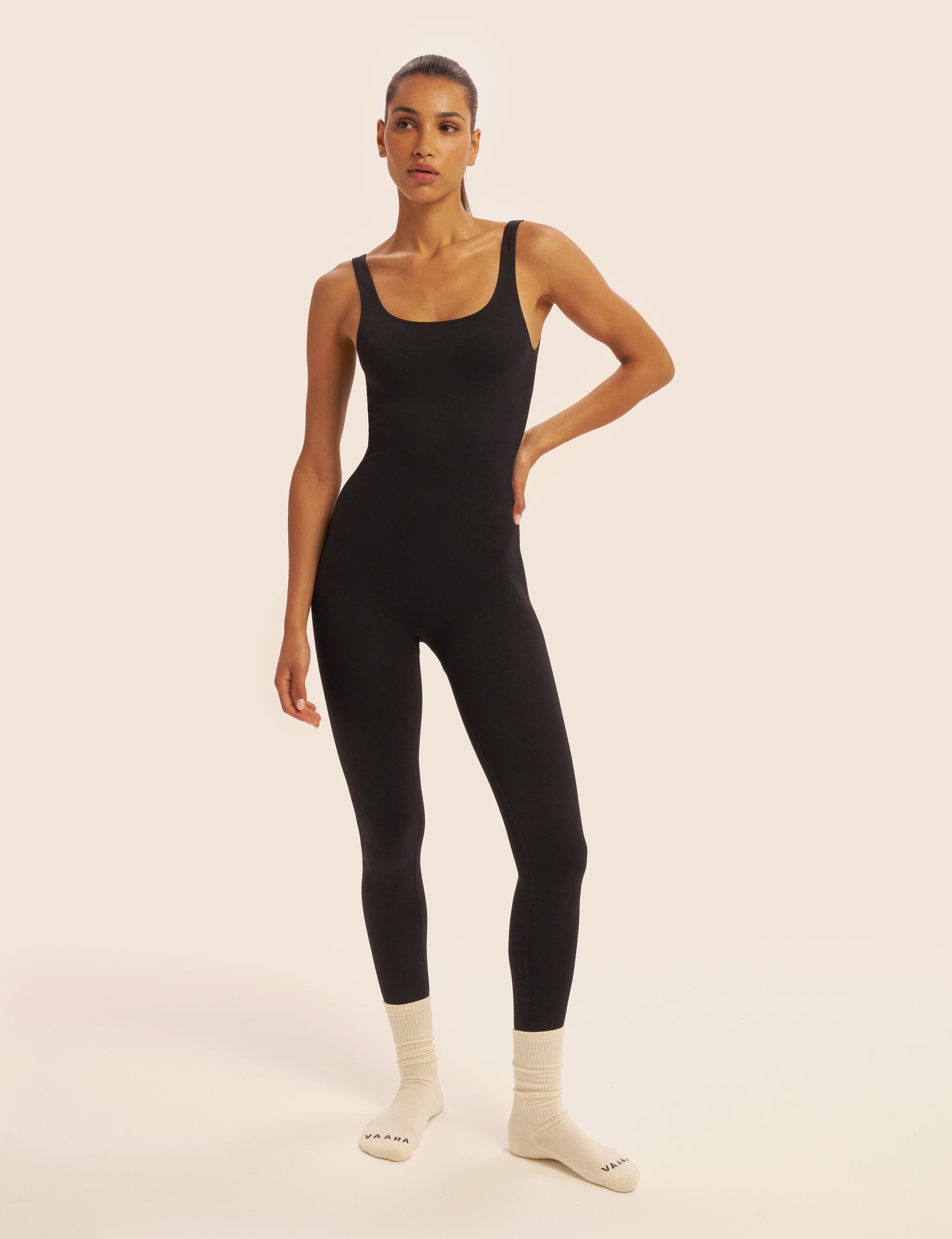 Seamless knit Unitard