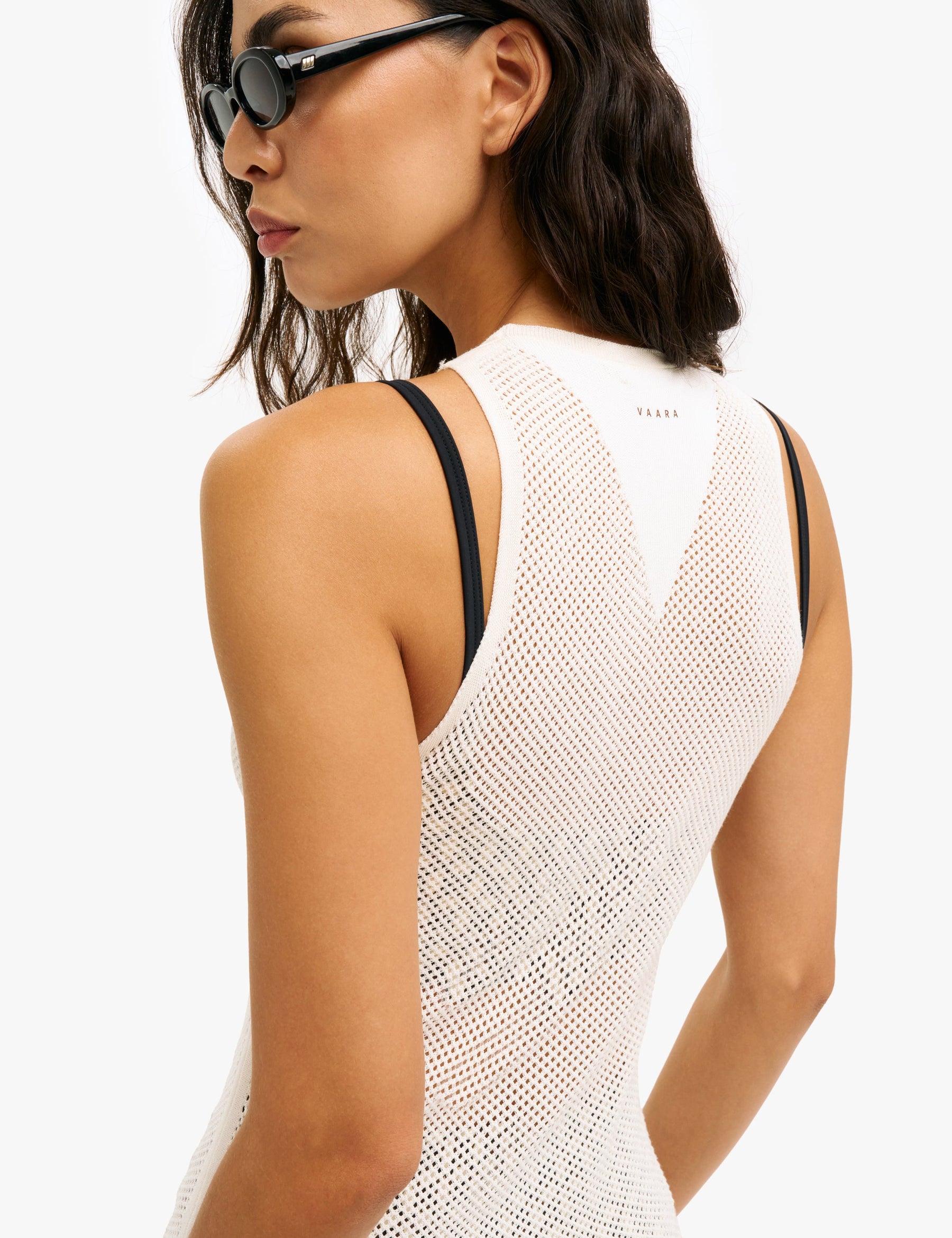 Knitted Mesh Dress