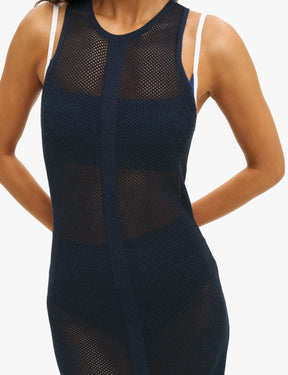 Knitted Mesh Dress