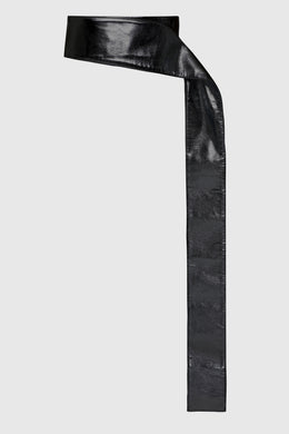 VEGAN LEATHER CHEST BELT