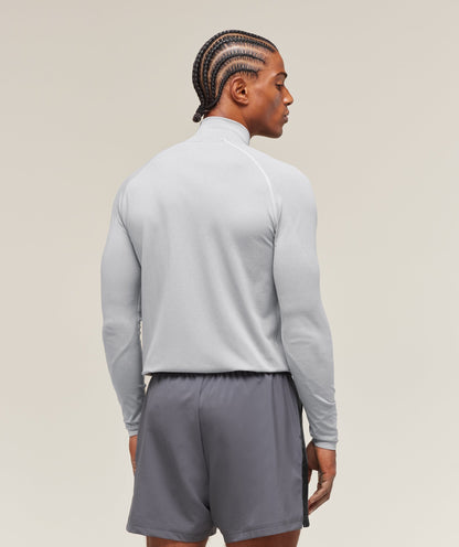 Gymshark Vital 1/4 Zip - Light Grey/Smokey Grey