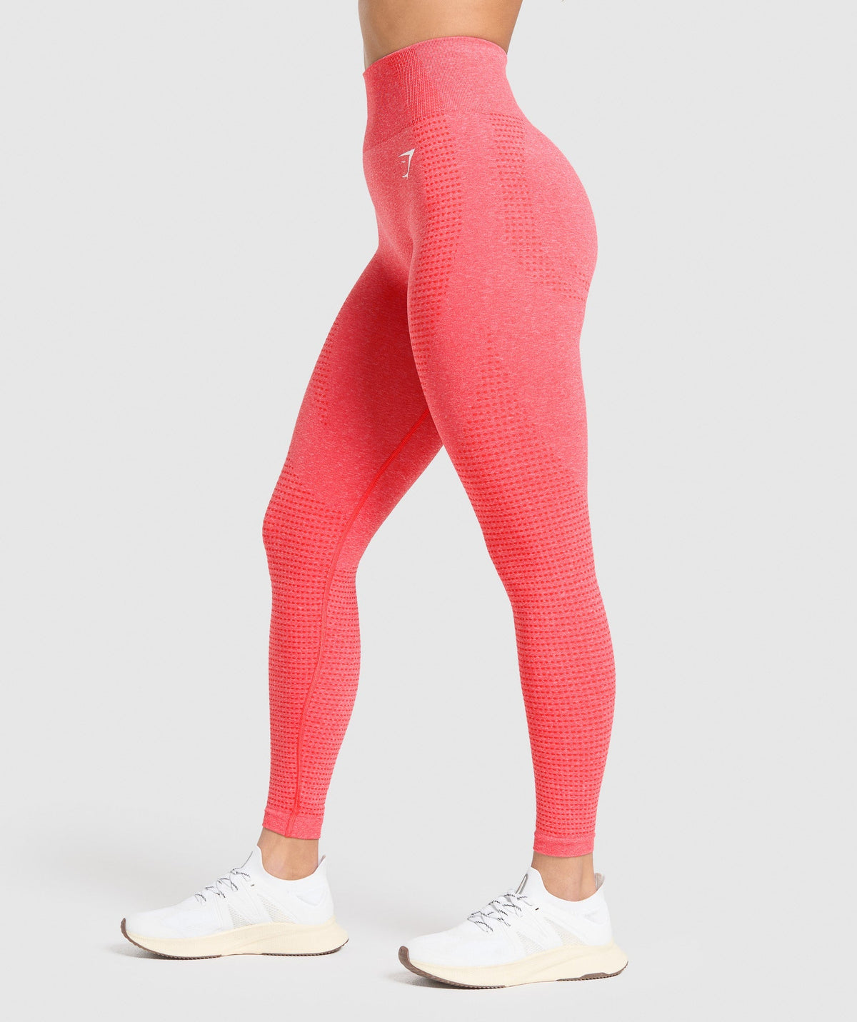 Gymshark Vital Leggings - Coral Red Marl