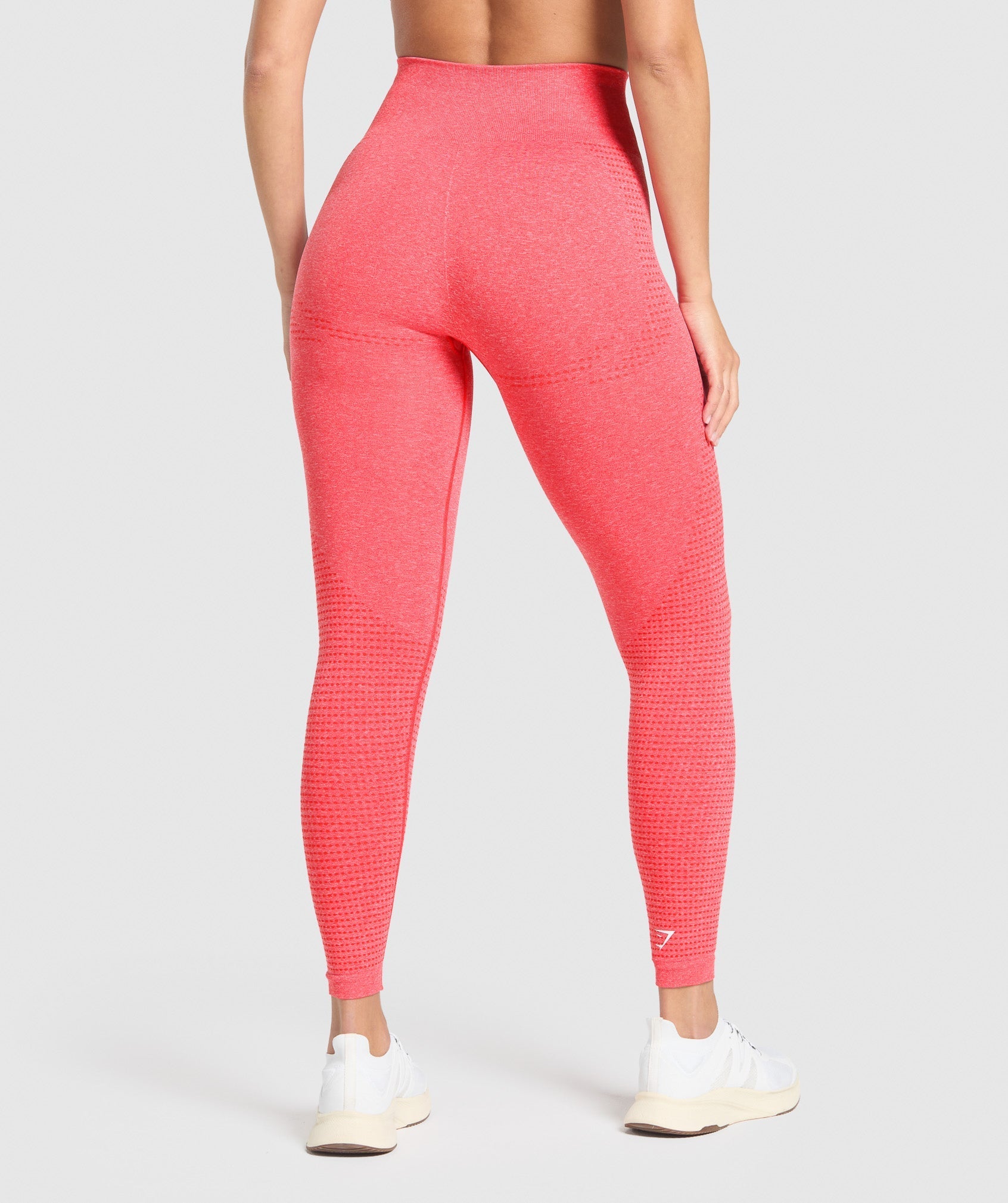 Gymshark Vital Leggings - Coral Red Marl