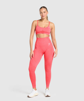 Gymshark Vital Leggings - Coral Red Marl