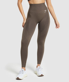 Gymshark Vital Leggings - Penny Brown Marl