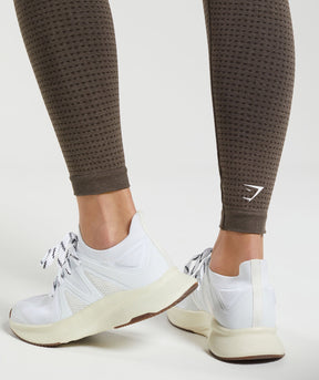Gymshark Vital Leggings - Penny Brown Marl
