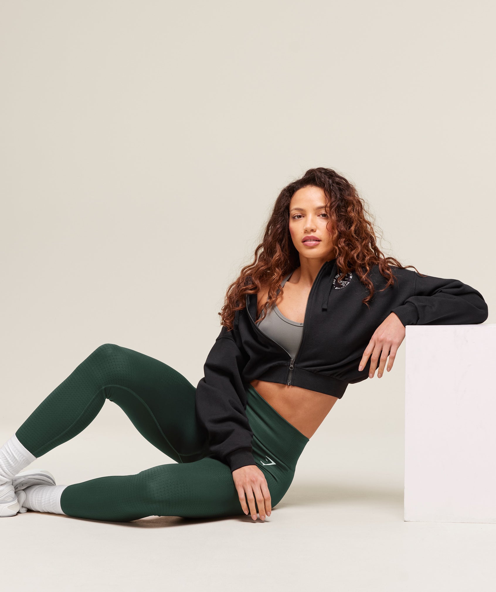 Gymshark Vital Leggings - Woodland Green Marl