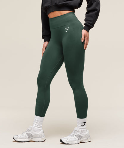 Gymshark Vital Leggings - Woodland Green Marl