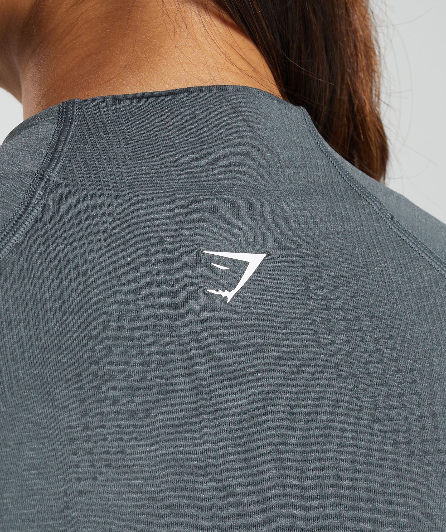 Gymshark Vital Midi Zip Up Jacket - Strong Grey Marl
