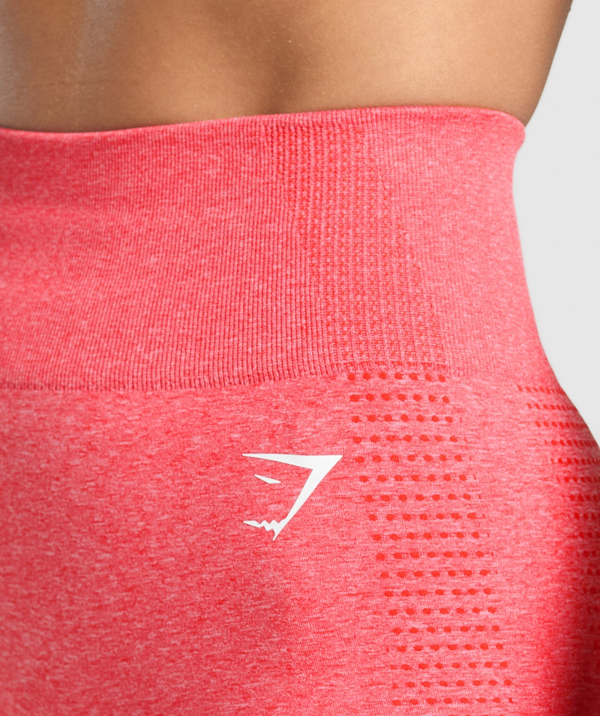 Gymshark Vital Shorts - Coral Red Marl