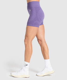 Gymshark Vital Shorts - Functional Purple Marl