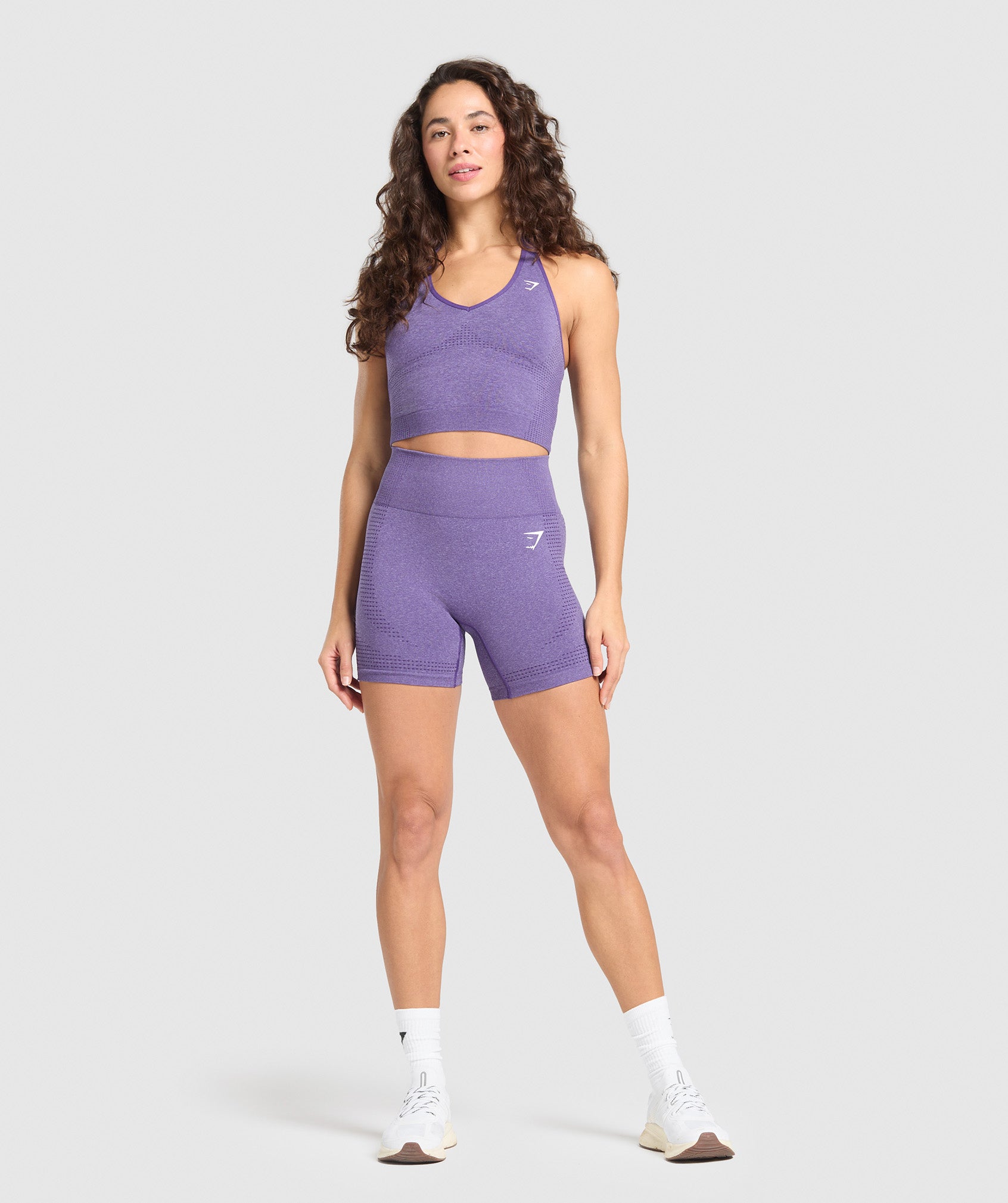 Gymshark Vital Shorts - Functional Purple Marl