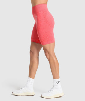Gymshark Vital 7" Shorts - Coral Red Marl