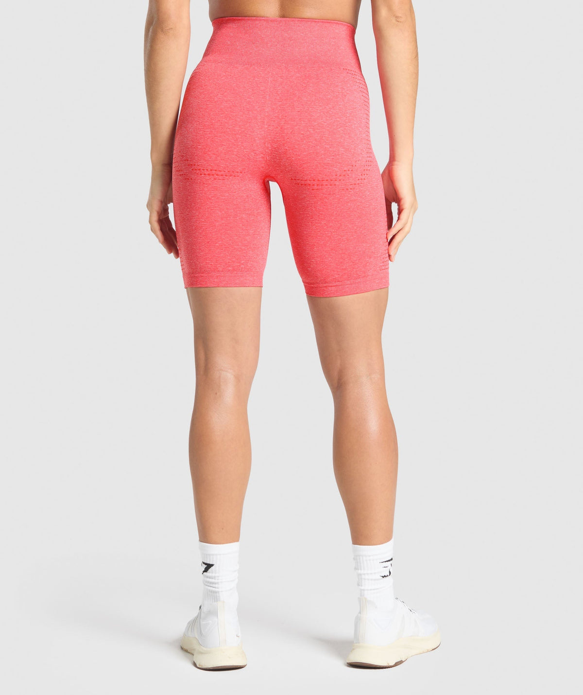 Gymshark Vital 7" Shorts - Coral Red Marl