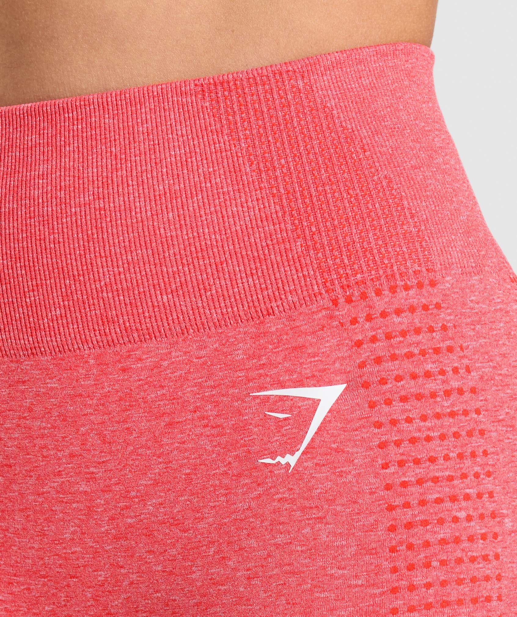 Gymshark Vital 7" Shorts - Coral Red Marl