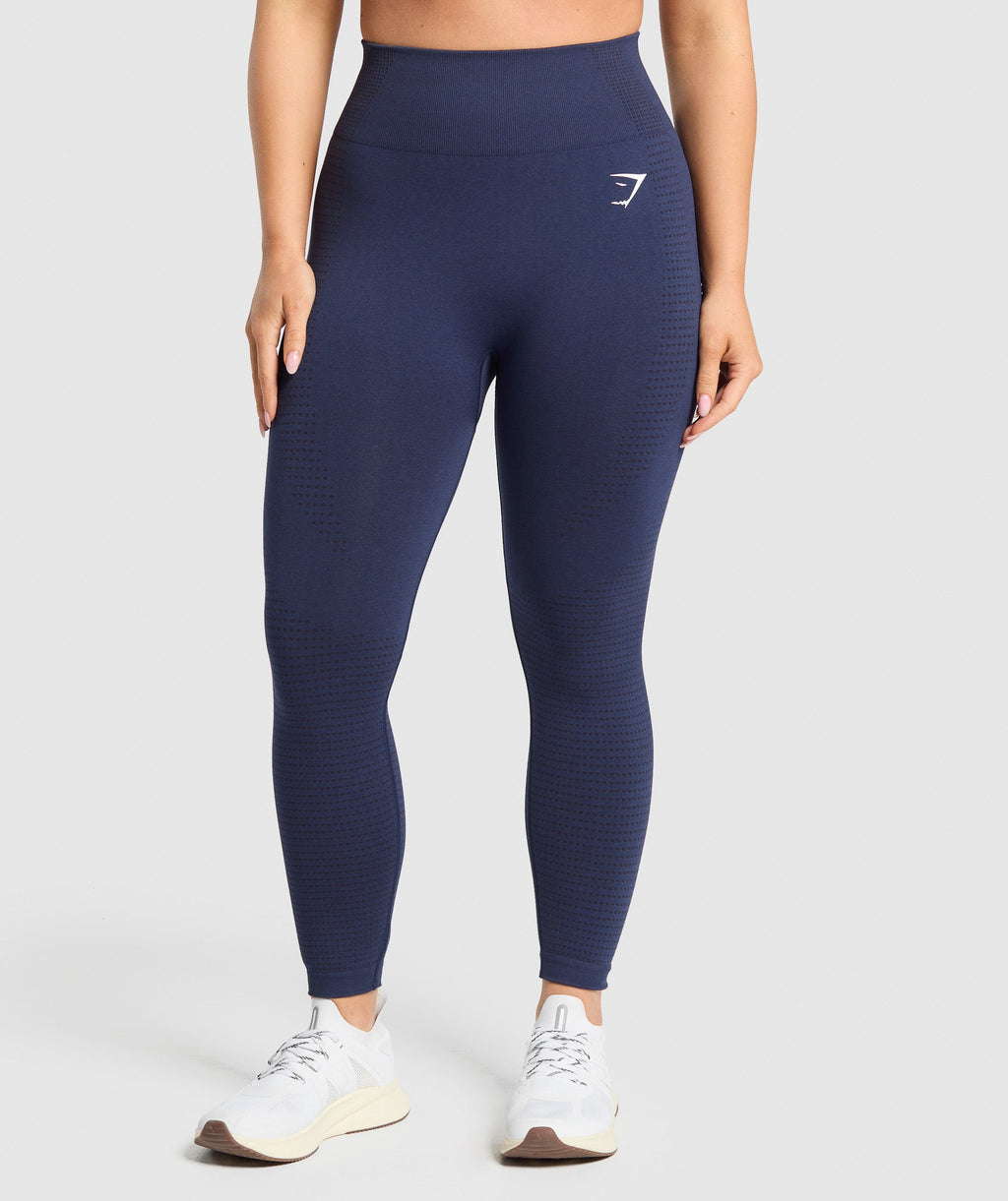 Gymshark Vital Leggings - Heavy Blue Marl