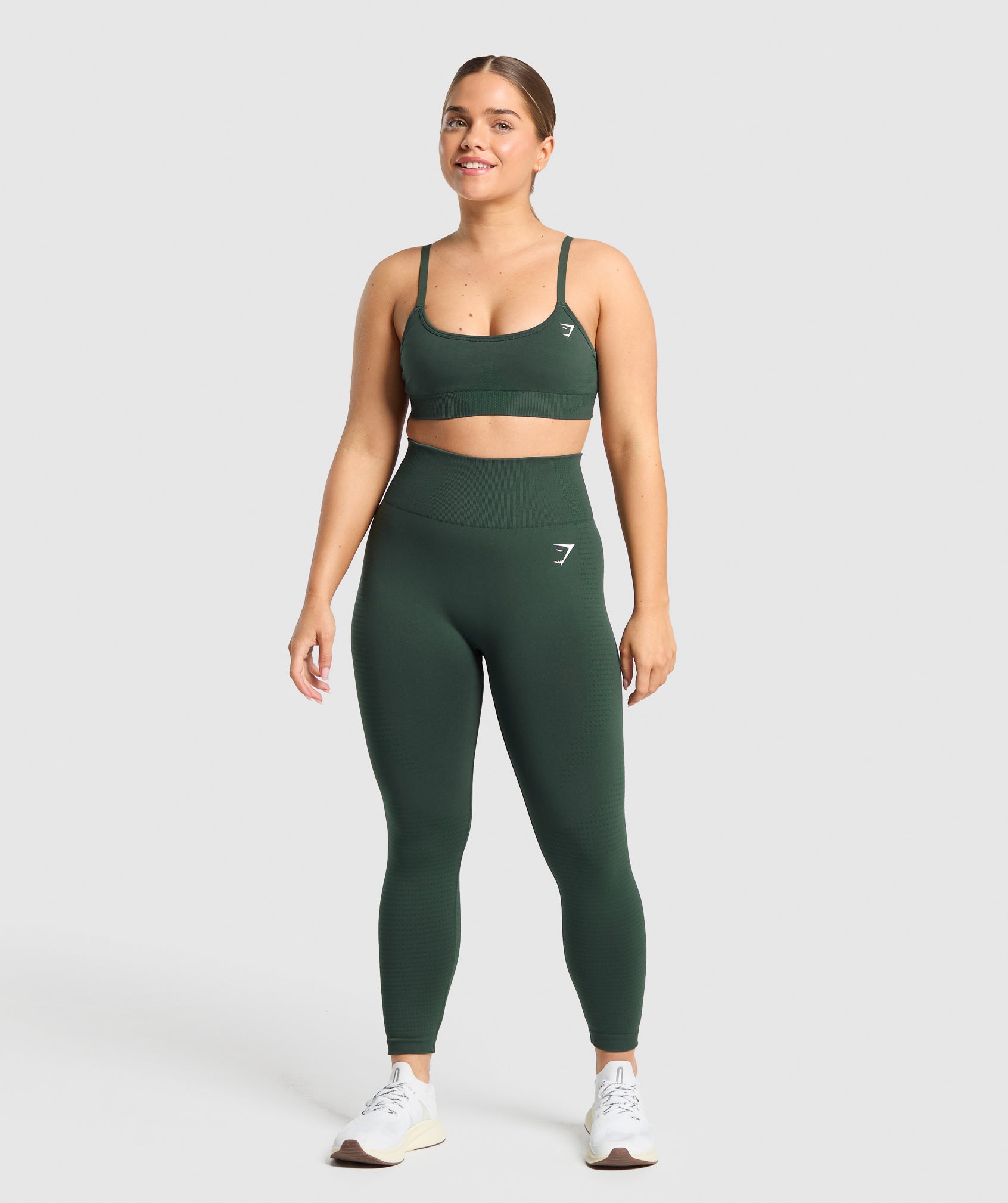 Gymshark Vital Leggings - Woodland Green Marl