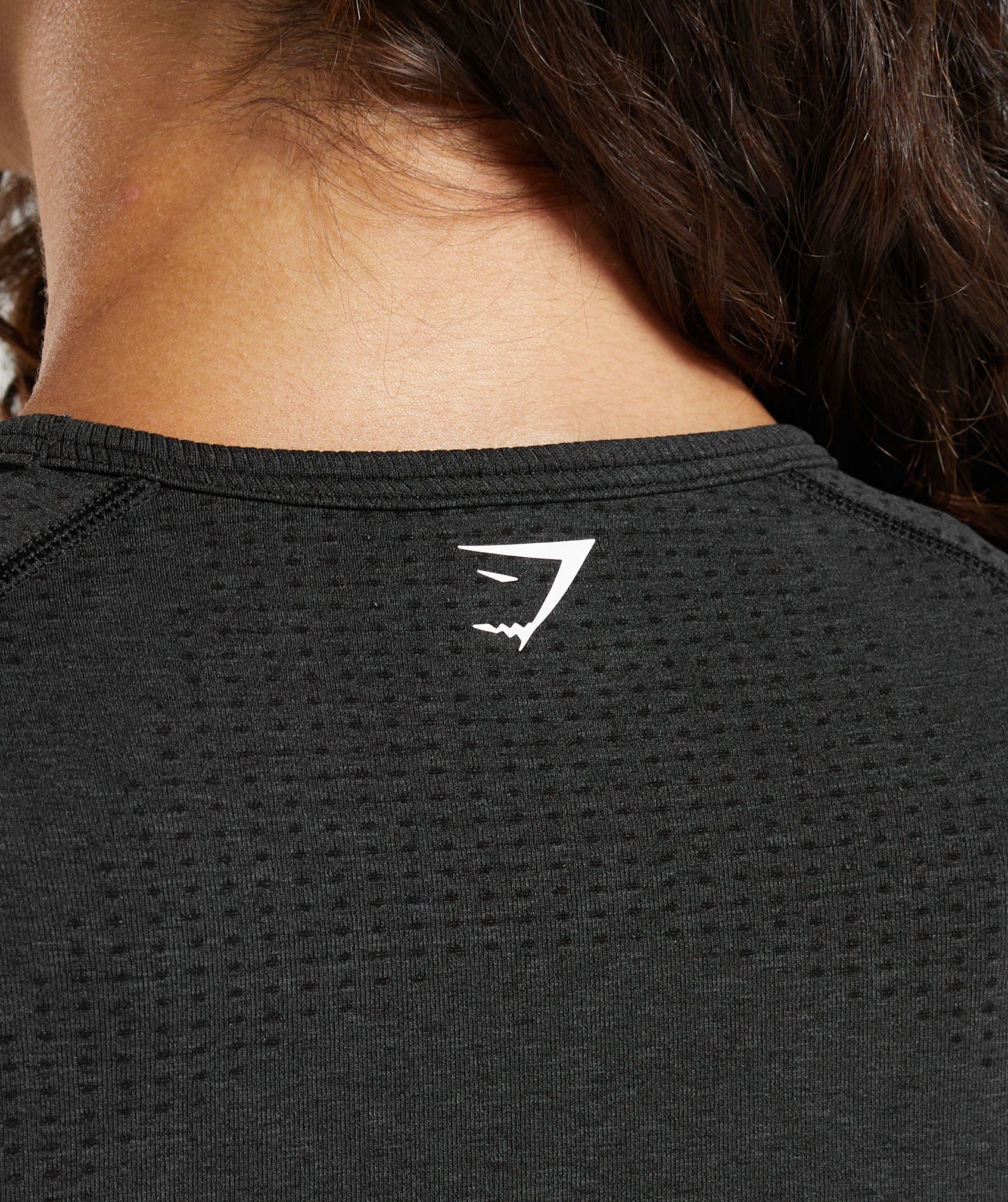 Gymshark Vital Tight T-Shirt - Black Marl