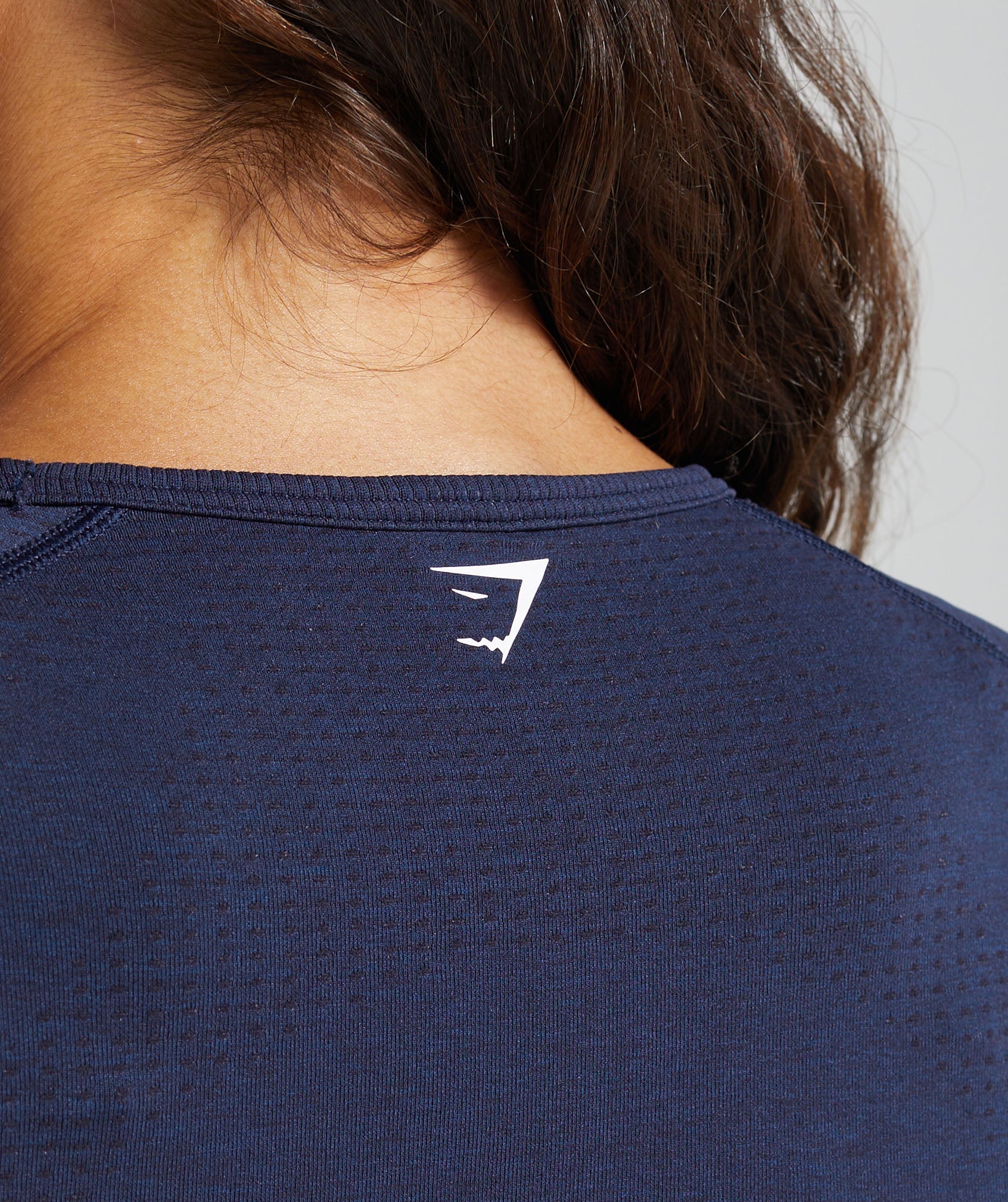 Gymshark Vital Tight T-Shirt - Heavy Blue Marl
