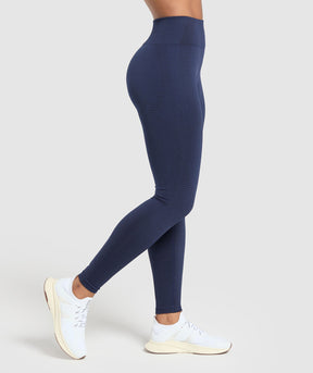 Gymshark Vital Leggings - Heavy Blue Marl