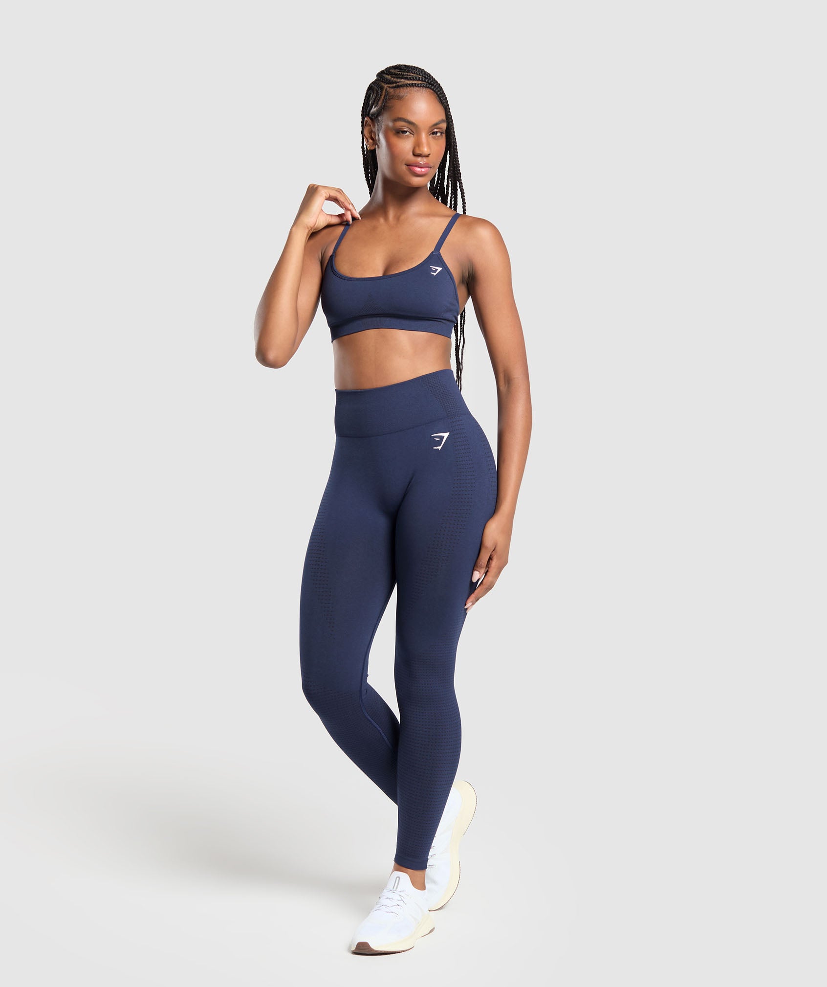 Gymshark Vital Leggings - Heavy Blue Marl