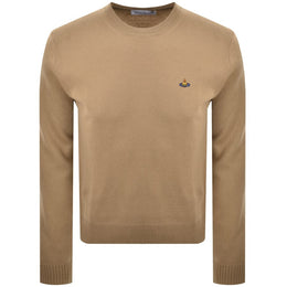 Vivienne Westwood Alex Round Neck Jumper Brown