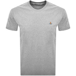 Vivienne Westwood Classic Logo T Shirt Grey