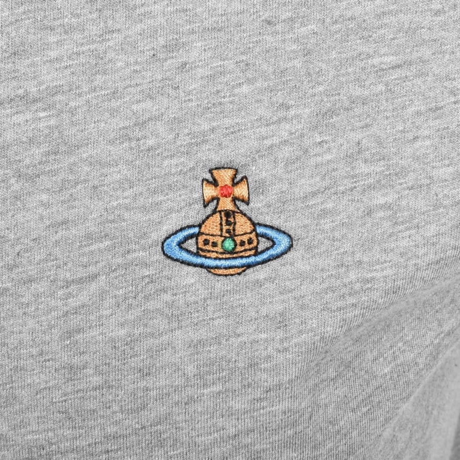 Vivienne Westwood Classic Logo T Shirt Grey