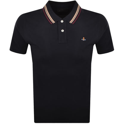 Vivienne Westwood Classic Polo T Shirt Navy