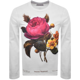 Vivienne Westwood Flowers T Shirt White