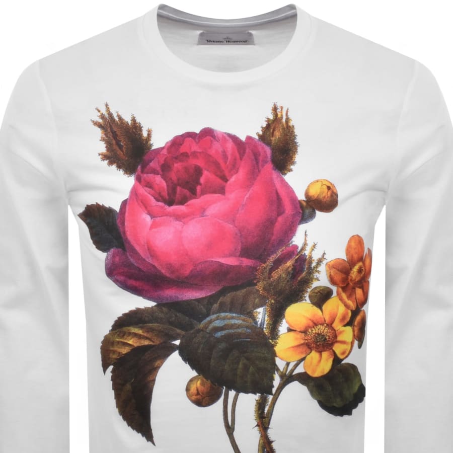 Vivienne Westwood Flowers T Shirt White