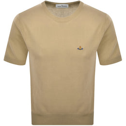 Vivienne Westwood Knit Alex T Shirt Beige