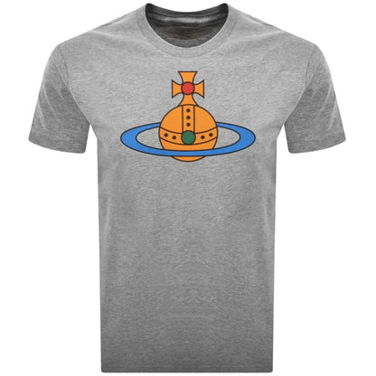 Vivienne Westwood Orb T Shirt Grey