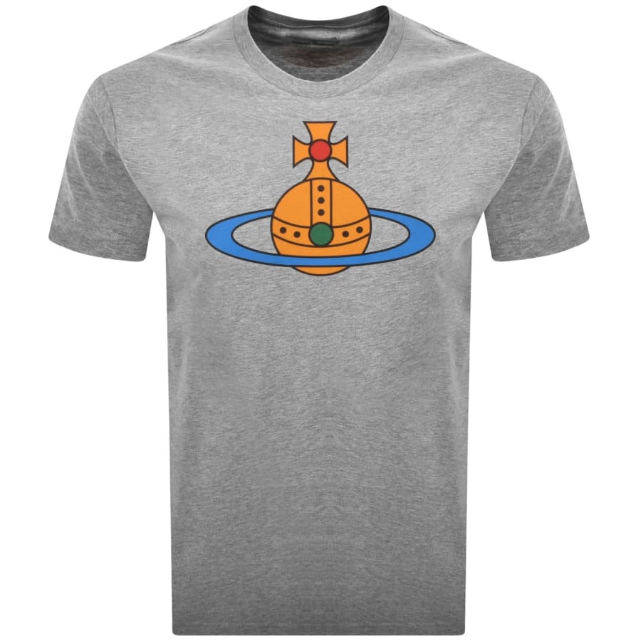 Vivienne Westwood Orb T Shirt Grey
