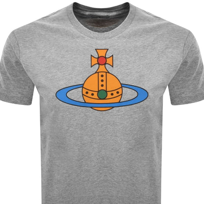 Vivienne Westwood Orb T Shirt Grey