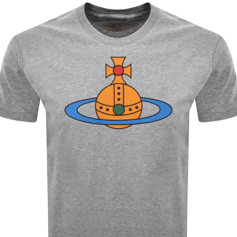 Vivienne Westwood Orb T Shirt Grey