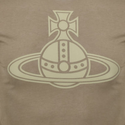 Vivienne Westwood Paris Orb Peru T Shirt Khaki
