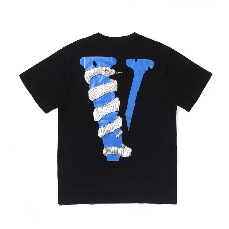 Vlone Snake Tshirt BLACK