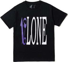 Palm Angels x VLone Black Purple Tee