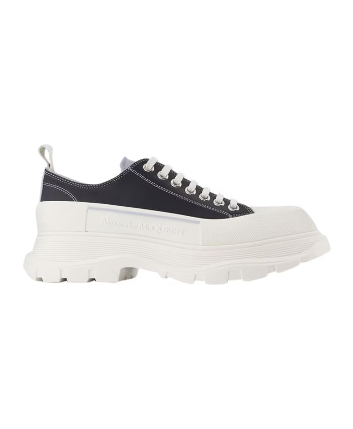 Multi Leather Tread Slick Sneakers