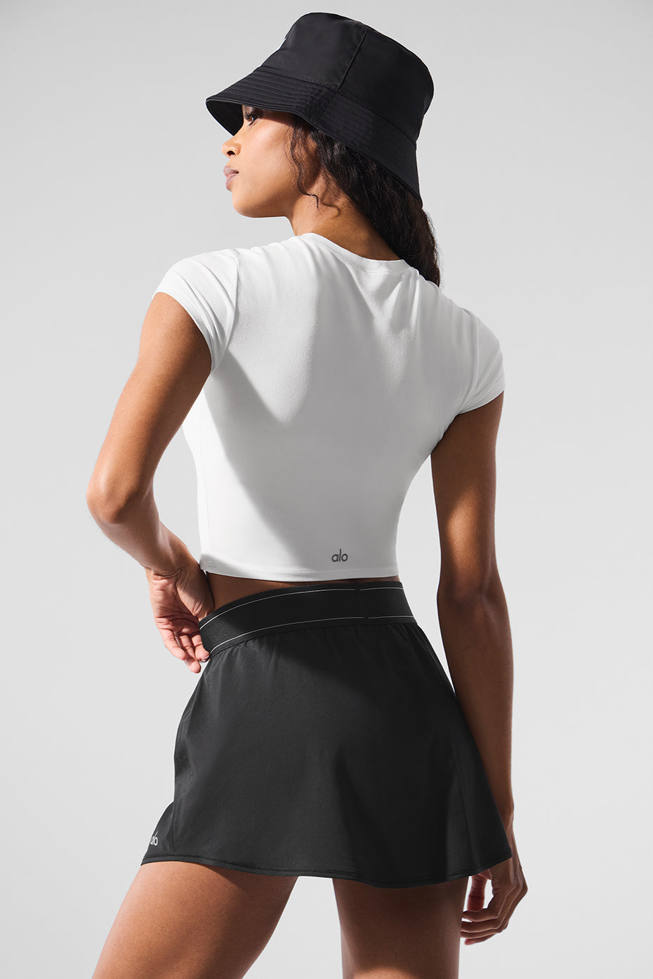 Alosoft Crop Finesse Short Sleeve