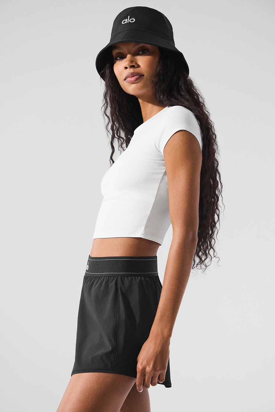 Alosoft Crop Finesse Short Sleeve