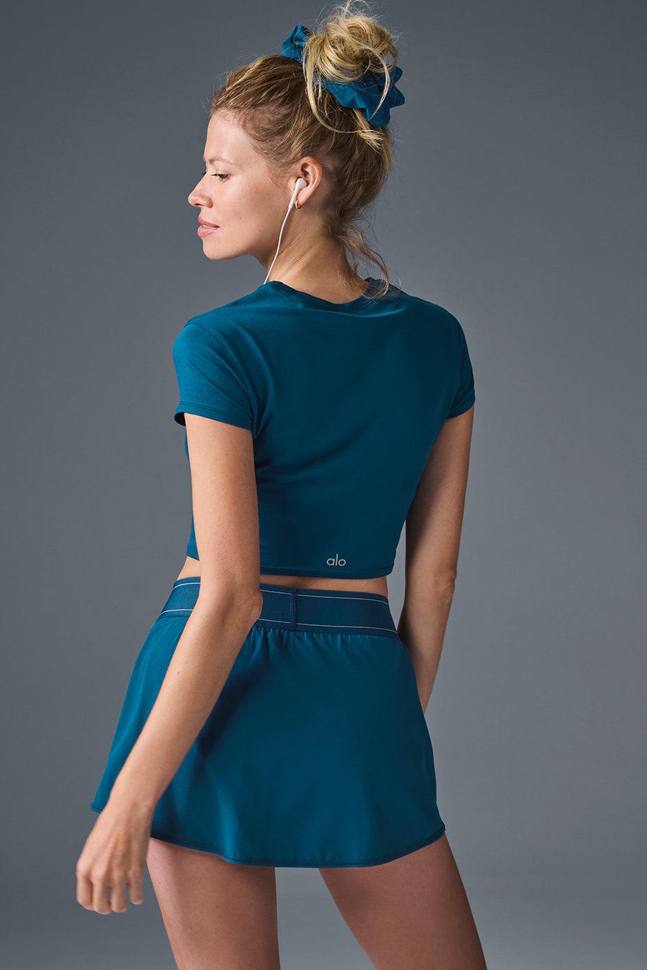 Alosoft Crop Finesse Short Sleeve